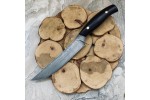 Кухонный булатный нож Овощной (фултанг, граб)