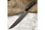 Кухонный булатный нож К002 Мясной (фултанг, граб)