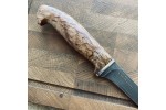 Булатный нож Рыбный (карельская береза)