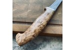 Булатный нож Рыбный (карельская береза)