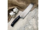 Булатный кухонный нож Шеф 2 (фултанг, граб)