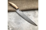 Кухонный булатный нож К002 Мясной (ясень)