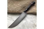 Кухонный булатный нож К004 ПЧАК (фултанг, стаб.граб)