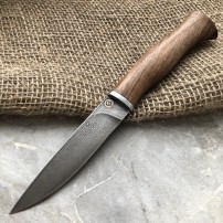 Булатный нож Малыш (кавказский горный орех)