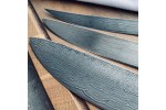 Набор кухонных ножей из литого булата №1 (микарта)
