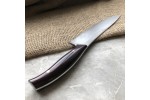 Булатный кухонный нож Шеф (фултанг, цветная микарта)