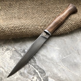 Булатный нож Тюринский (кавказский горный орех)