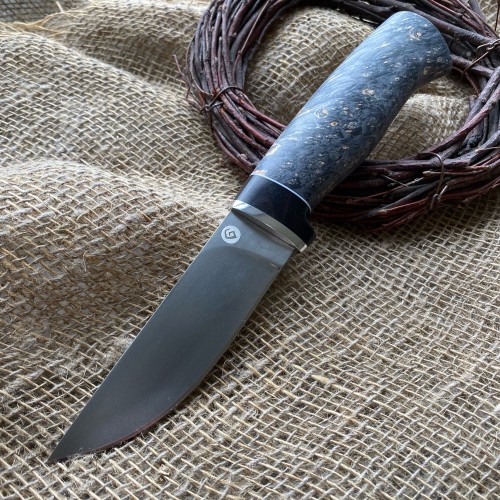 Нож Беринг (стабилизированный кап клена) SKD-11