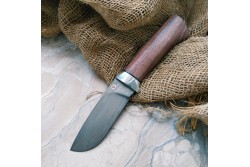Булатный нож Ганзеец - орех, алюминий /изделия художественных народных промыслов/
