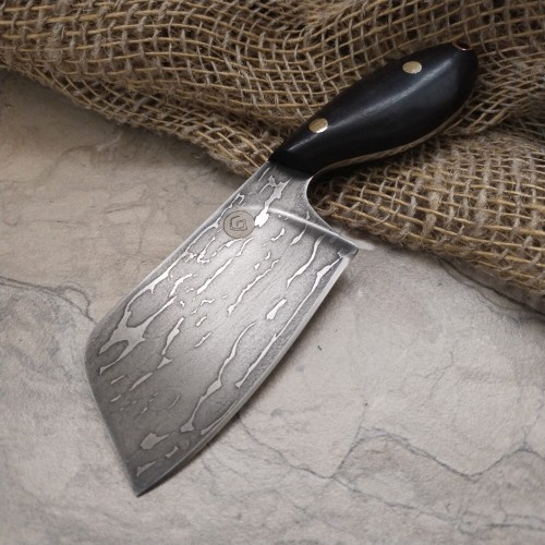 Булатный нож-брелок Кашалот (граб)
