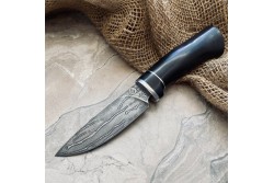 Булатный нож R001 - черный граб /изделия художественных народных промыслов/