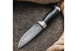 Булатный нож R001 (алюминий, наборная кожа)