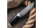 Булатный нож R001 - алюминий, наборная кожа /изделия художественных народных промыслов/