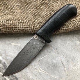Булатный нож R001 (наборная кожа)