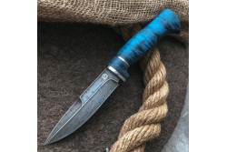 Булатный нож R003 - стабилизированный кап клена /изделия художественных народных промыслов/