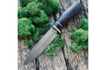 Булатный нож R005 (черный граб)