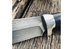 Булатный нож R005 (наборная кожа, алюминий)