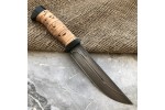 Булатный нож R006 - наборная береста /изделия художественных народных промыслов/