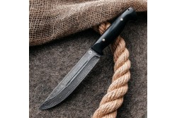 Булатный нож R006 Финский (фултанг, граб)