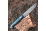 Булатный нож R006 Финский - фултанг, стаб. карельская береза /изделия художественных народных промыслов/