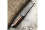 Булатный нож R006 - кавказский горный орех /изделия художественных народных промыслов/