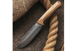 Булатный нож R007 (фултанг, ясень)