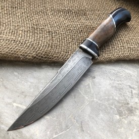 Булатный нож R008 (комби-рукоять)