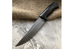 Булатный нож R008 - наборная кожа /изделия художественных народных промыслов/