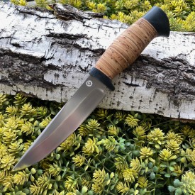 Нож R008  (наборная береста) SKD-11