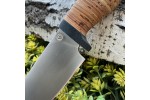 Шкуросъемный нож S002 (наборная береста) SKD-11