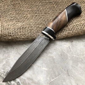 Булатный нож R009 - комбинированная рукоять /изделия художественных народных промыслов/