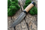 Булатный нож R010 (наборная береста) 