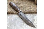 Булатный нож R010 (стабилизированная карельская береза)