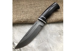 Булатный нож R010 - стабилизированный граб /изделия художественных народных промыслов/