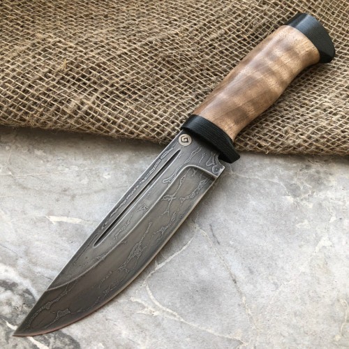 Булатный нож R010 (кавказский горный орех)