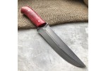 Булатный нож R014 (фултанг, стабилизированная карельская береза)