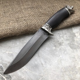 Булатный нож R015 Медведь (стаб. граб)