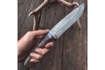 Булатный нож R015 (тимаскус, стаб.кап клена)