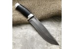 Булатный нож R015 (наб.кожа, алюминий)
