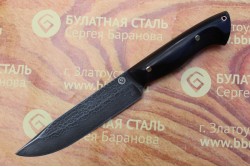 Булатный нож R009 - фултанг, граб /изделия художественных народных промыслов/