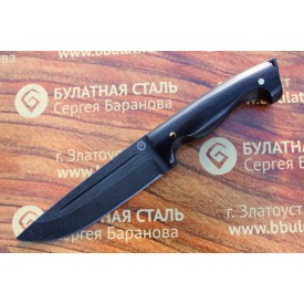 Булатный нож R010-V1 - фултанг, граб /изделия художественных народных промыслов/