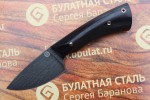 Шкуросъемный булатный нож S005G (фултанг,  граб)