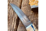 Булатный нож Степчак Большой (гибрид с карельской березой)