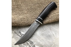 Булатный нож T001 - стабилизированный граб /изделия художественных народных промыслов/