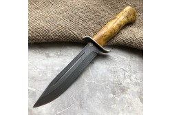 Булатный нож T002 / НР-40 (стаб.карельская береза) 
