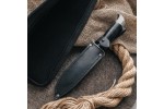 Булатный нож T002 / НР-40 (кожа, алюминий)