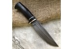 Булатный нож T003 - черный граб