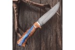Булатный нож T003 - гибрид карельской березы/изделия художественных народных промыслов/