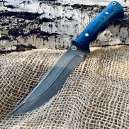 Булатный нож T001 (фултанг, цветная микарта)