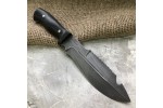 Булатный нож-великан V001 (фултанг, микарта)